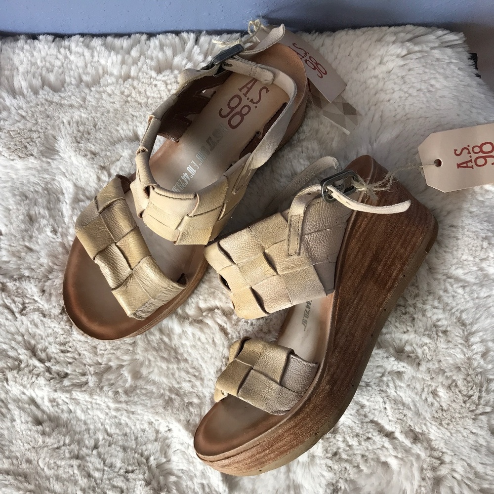 A.S. 98 leather sandals size 39